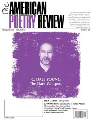 cover image of The American Poetry Review